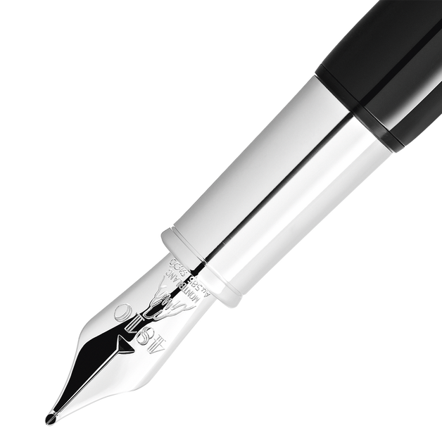 Montblanc Heritage Rouge et Noir „Baby“ Special Edition Füllfederhalter Schwarz